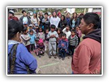 Greeting the children in Santa Monica - June 13, 2019