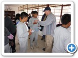 James handing out candy in Muyurco (27 Nov 2019)