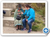 Nancy shares with a women from Chaupiloma - 23 NOV 2022