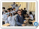 Gipson teaches in a class at Mision Andina - 24 NOV 2022