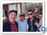 James and Gipson with bus driver Edison - Muyurco 28 NOV 2022