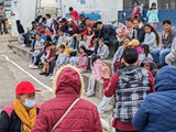 Dino speaks to parents and students at Santa Rosa school at Loma Gorda - June 2, 2023